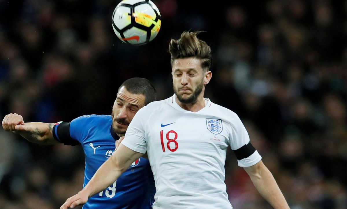 Lallana haakt geblesseerd af bij Engeland en mist belangrijke wedstrijd