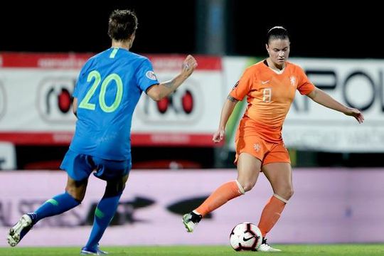 Sherida Spitse mag van haar club niet meedoen met Oranje in EK-kwalificatieduel tegen Rusland