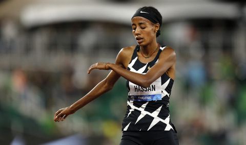 Sifan Hassan wint wel in Eugene, maar bereikt haar doel niet