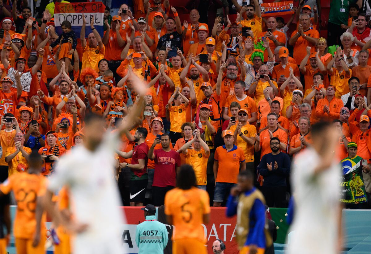 1.000 echte Oranjefans bij 8e finale Nederland vs. Team USA, veel minder dan in de groepsfase