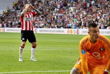 Angeliño zegt sorry tegen PSV-ploeggenoten en supporters voor gemiste strafschop