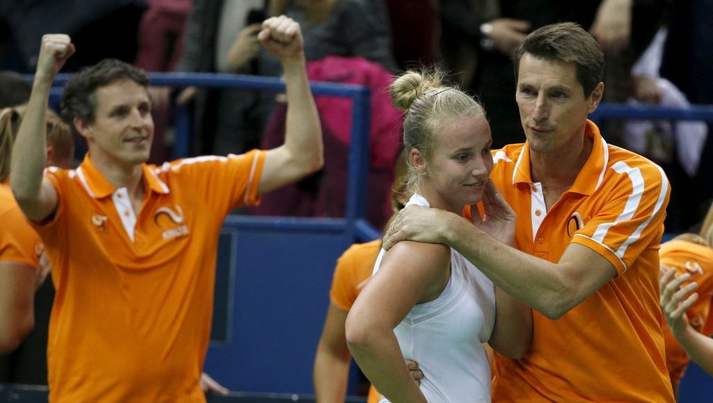 Oranje in Fed Cup op gravel tegen Frankrijk