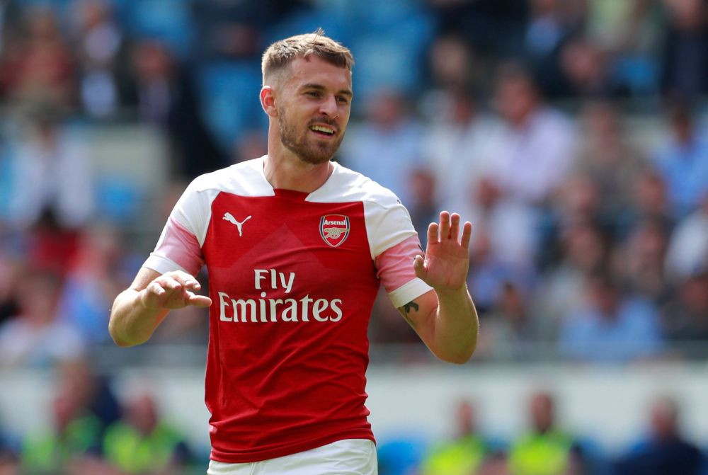 Ook zonder contractverlenging op zak maakt Ramsey het seizoen gewoon bij Arsenal af