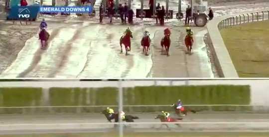 🎥 | Jockey wint na mega-inhaalrace: 'Dit heb ik in 44 jaar nog nooit gezien!'