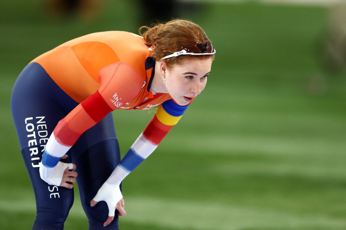 WK sprint-deelneemster Michelle de Jong heeft een relatie met deze schaatser