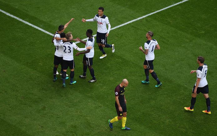 Spurs wint heerlijke topper van ManCity en blijft ongeslagen