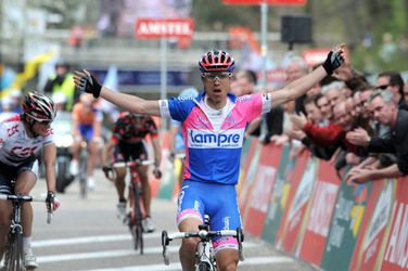 Italiaanse wielerheld Cunego neemt op Amstel Gold Race afscheid van de klassiekers