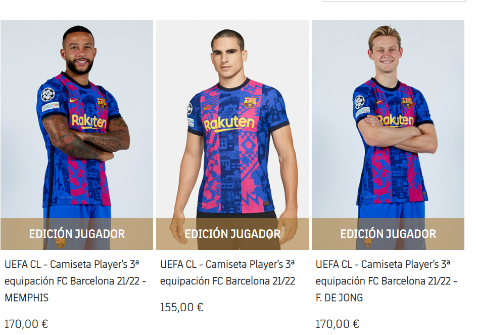 Barcelona 3e best sale tenue 2021