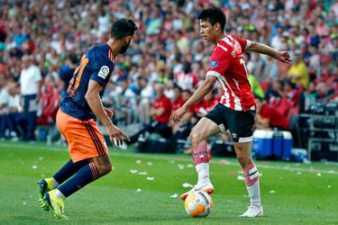 Lozano sluit vertrek voorlopig uit: 'Op dit moment blijf ik bij PSV'