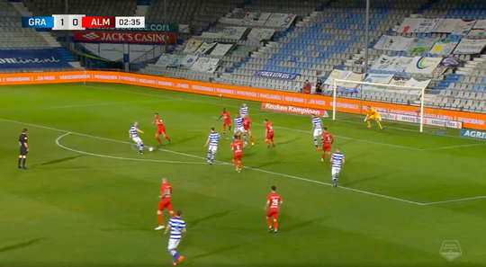🎥 | Elmo Lieftink schiet De Graafschap heerlijk op voorsprong tegen Almere, NAC verliest