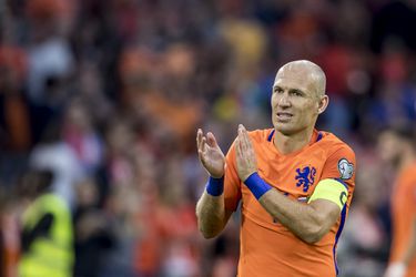 Robben haat op medespelers om instelling: 'Voelde mezelf een beetje lullig'