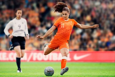 Dit is het WK-shirt waar de Oranje Leeuwinnen in gaan voetballen in Frankrijk