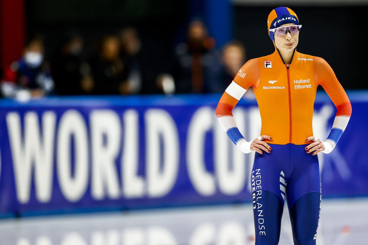 Femke Kok pakt nationaal record op de 500 meter in Salt Lake City