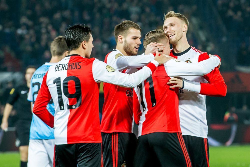 Feyenoord wint weer met lekkere cijfers voor de winterstop