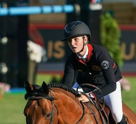 Amazone Sanne Thijssen springt naar 100.000 euro bij Global Champions Tour Grand Prix Madrid