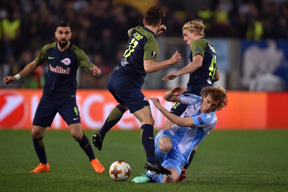 Lazio maakt Salzburg een kopje kleiner