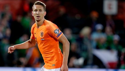 Luuk de Jong kent zijn rol bij Oranje: ‘Ik hoop dat Memphis op tijd fit is’