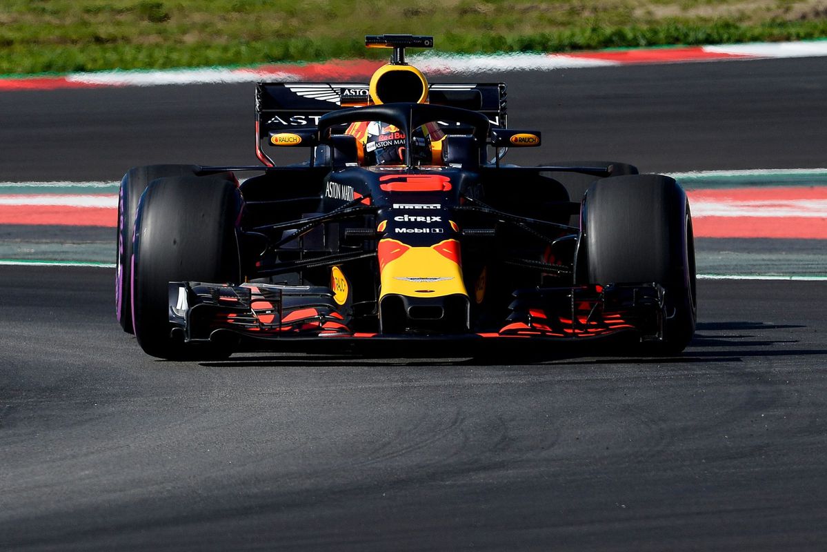 Een fantastische testdag voor Ricciardo en Red Bull in Barcelona