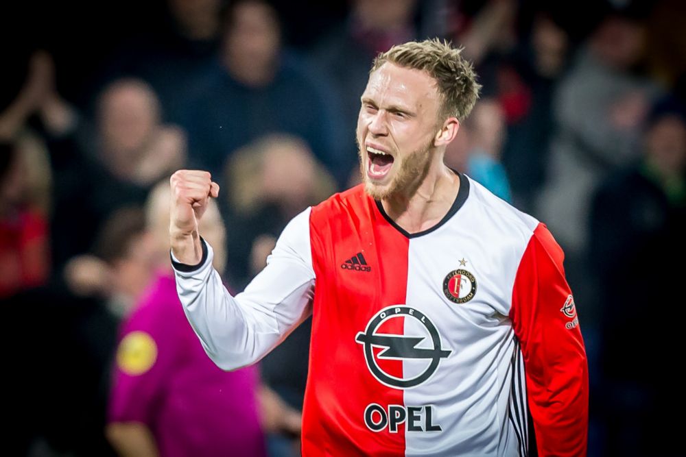 Jørgensen wil bij Feyenoord blijven: 'Ben hier gelukkig en heb het enorm naar mijn zin'