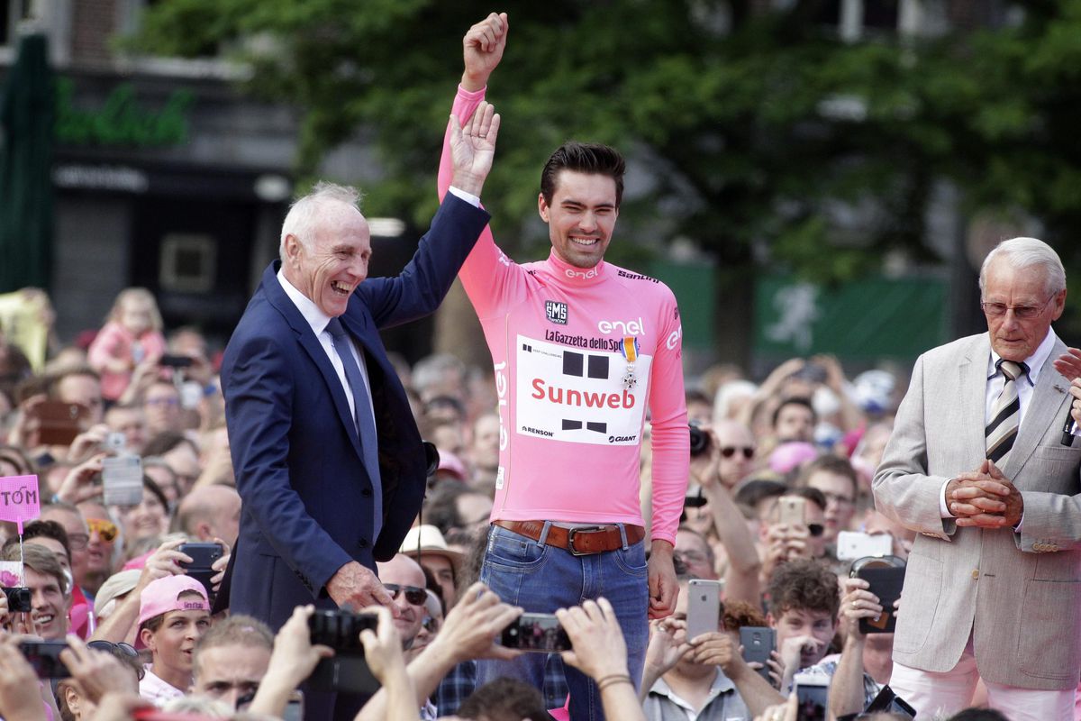 Wijze Zoetemelk adviseert Dumoulin: 'Tom, rijd de Tour! Die is mooier dan de Giro'