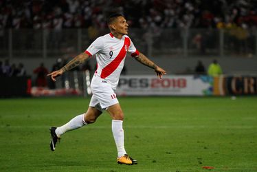 Definitief: Peru-aanvoerder Guerrero mist WK vanwege dopingzaak