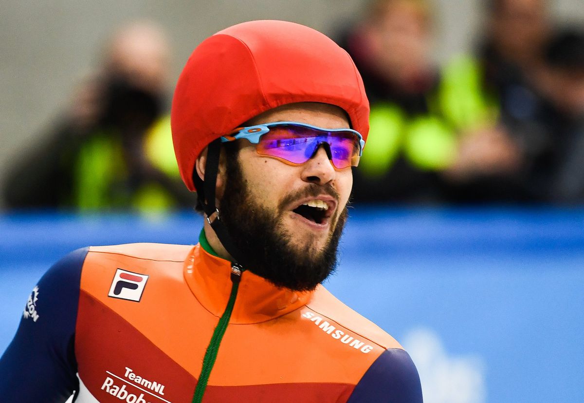 Sjinkie Knegt ook op de 500 meter van EK shorttrack de allerbeste