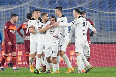 AS Roma verliest na megablunder ook 'volgens de regels' van Spezia