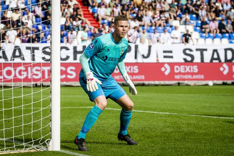 'Keeper Robbin Ruiter trainde donderdag mee met Ajax'