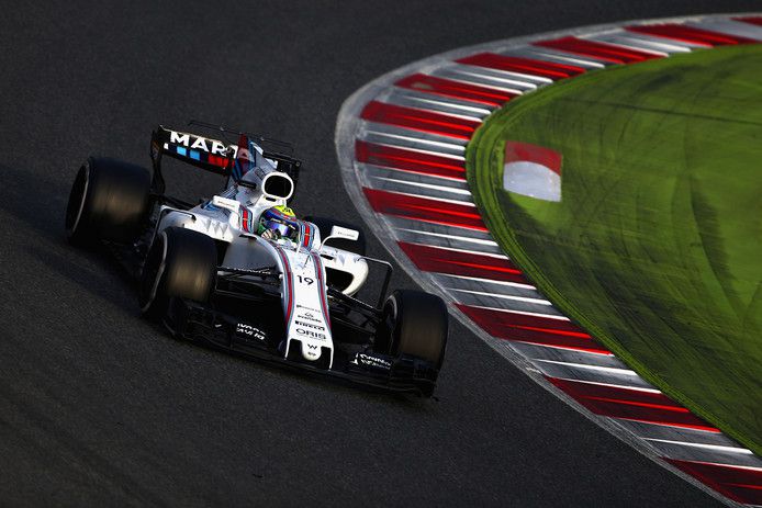 Massa verrast op testdag 5; Ricciardo iets langzamer