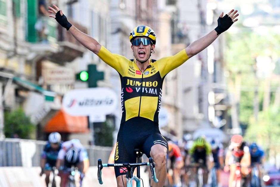 Parkoers Milaan-San Remo aangepast door aardverschuiving bij beklimming