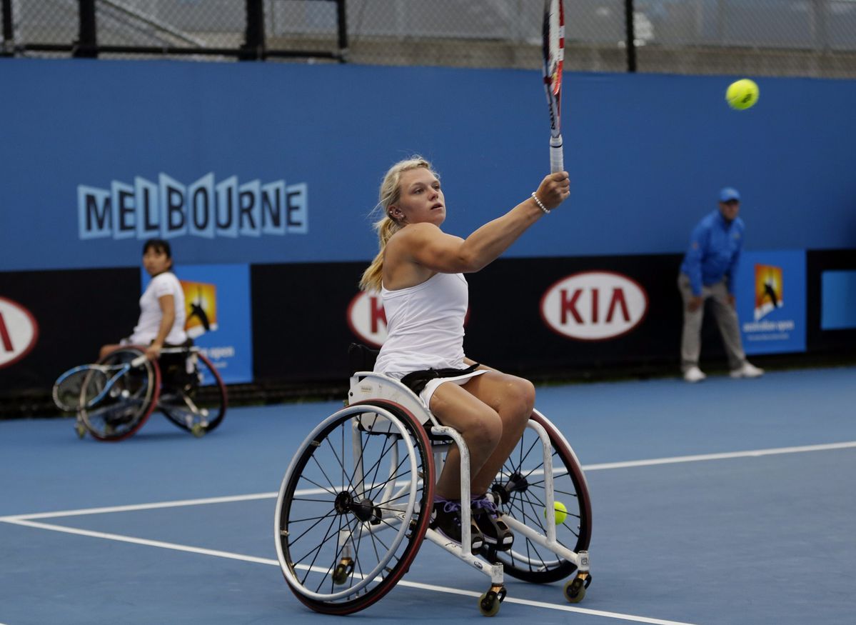 Rolstoeltennisster Buis wint Roland Garros