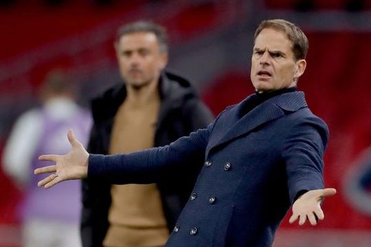 Bondscoach Frank de Boer reageert na Nederland-Spanje: 'Owen Wijndal was fantastisch'