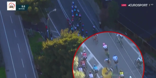 Cavendish vreselijk over de kop in Milaan - San Remo (video)