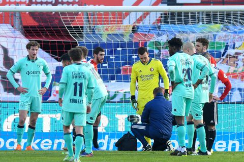 Feyenoord moet Bijlow alweer missen in belangrijke bekerwedstrijd tegen Heerenveen