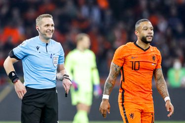 Memphis Depay haalt op Twitter uit naar scheidsrechter bij Nederland tegen Duitsland: 'Hij mag mij niet'