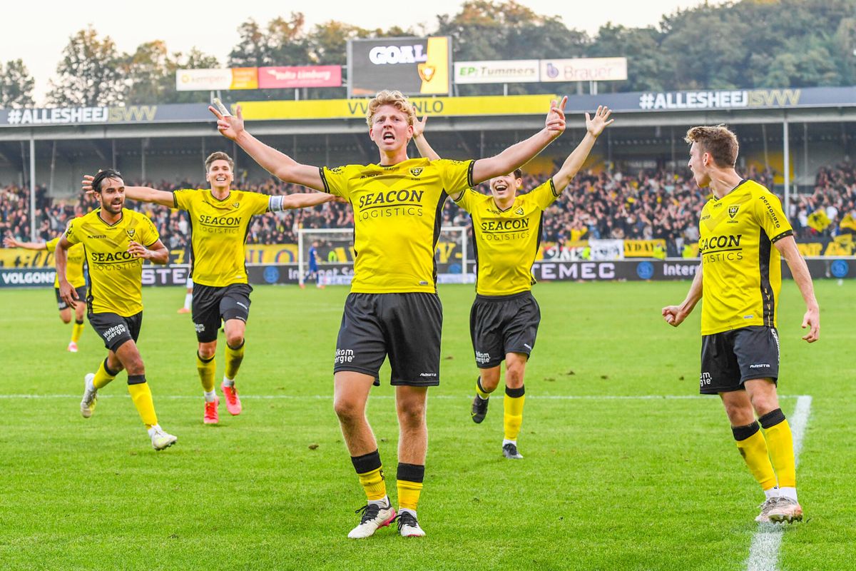 VVV wint Limburgse derby van MVV en nadert kop van Keuken Kampioen Divisie