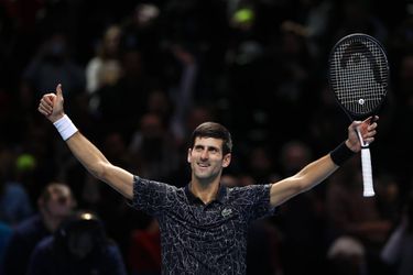 Djokovic is aan het knallen bij ATP Finals: 3e overwinning in Londen