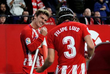 Atléti aan de hand van Griezmann met gemak langs Sevilla