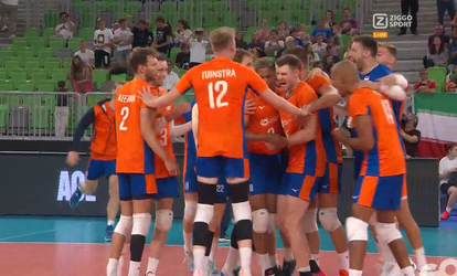 🎥​ | Nederlandse volleyballers verslaan ook Iran op WK: als groepswinnaar naar 8e finales