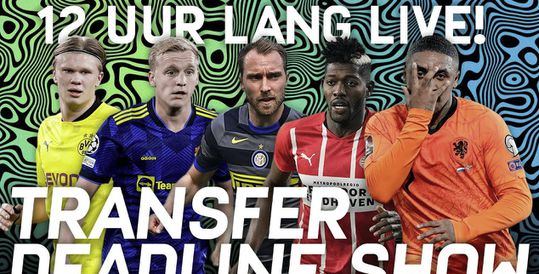 🎥🚨 | LIVE! Hier kijk je 12 uur lang naar de grote Transfer Deadline Show van FC Afkicken