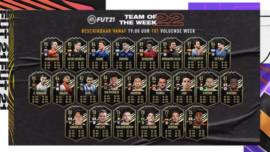 🎮  | RETEHOGE rating voor Cristiano Ronaldo op FUT, ook Sébastien Haller in TOTW