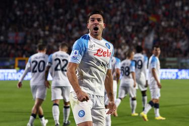 Napoli neemt laat afstand van Cremonese en wipt over Atalanta en Udinese naar 1e plek