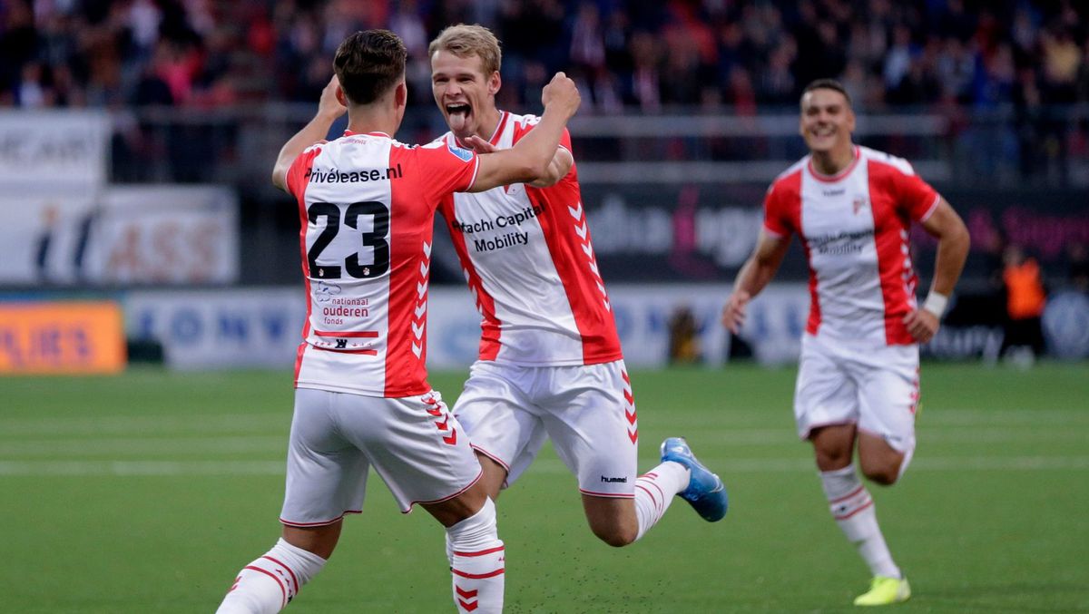FC Emmen scoort de eerste goals van het seizoen en die zijn meteen een zege waard