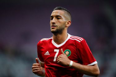 Dit is waarom Ziyech bij Marokko met 'Ziyach' op zijn rug speelt