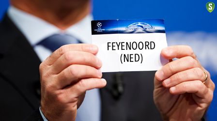 Loting CL: Feyenoord in groep F met Shakhtar Donetsk, Manchester City en Napoli