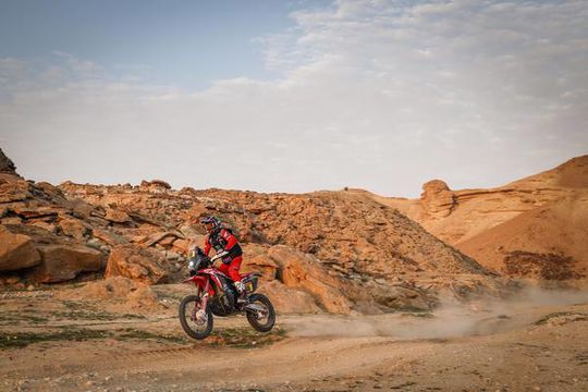 Spaanse motorcoureur Joan Barreda Bort boekt 27ste zege in de Dakar Rally