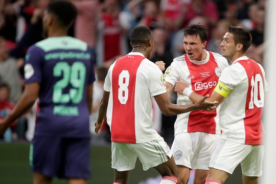 Waarom speelt Ajax zonder namen achterop het shirt?