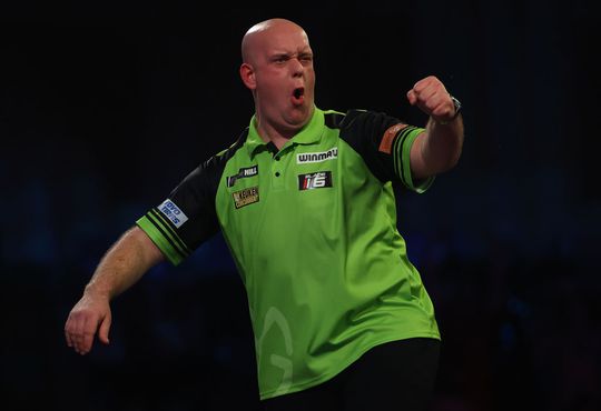 Michael van Gerwen voor 3 op rij? Check hier het programma van Night 6 van Premier League