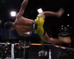 🎥 | MMA-vechter Silva de Andrade ramt Gaetano Pirrello KO en FLIPT TOTAAL in boksring