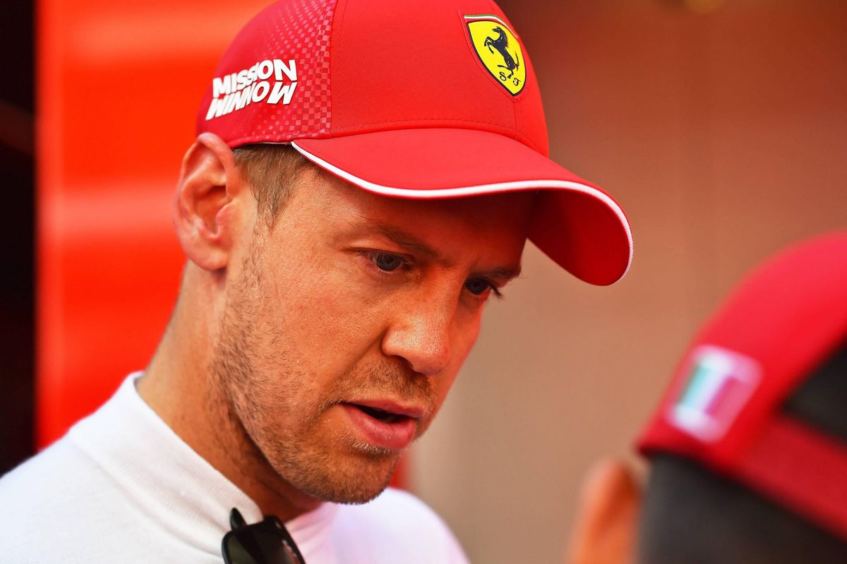 Vettel geeft titelstrijd al op: ‘Mercedes ligt ver voor op ons’